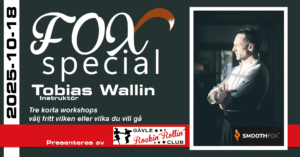 Läs mer om artikeln FOX Special den 18 oktober med Tobias Wallin