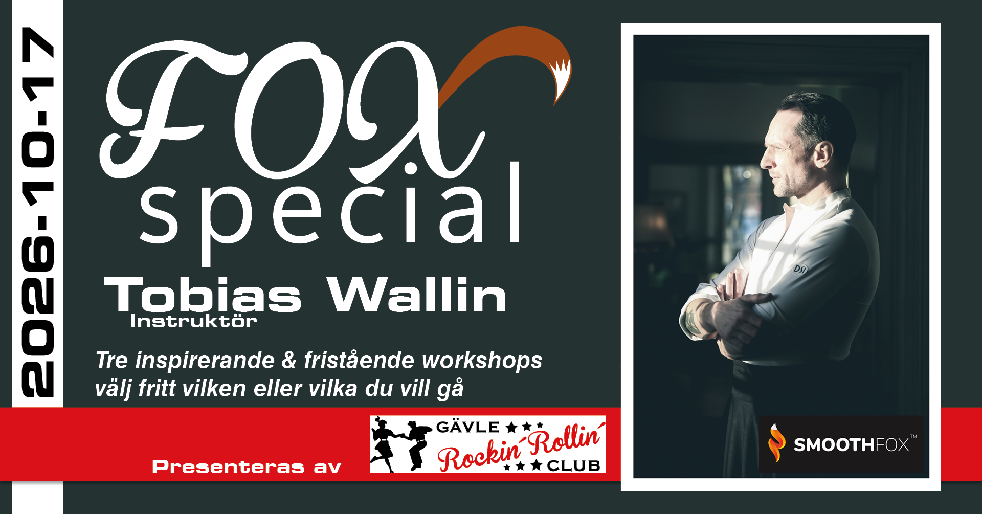 Läs mer om artikeln Fox Special – Workshops med Tobias Wallin